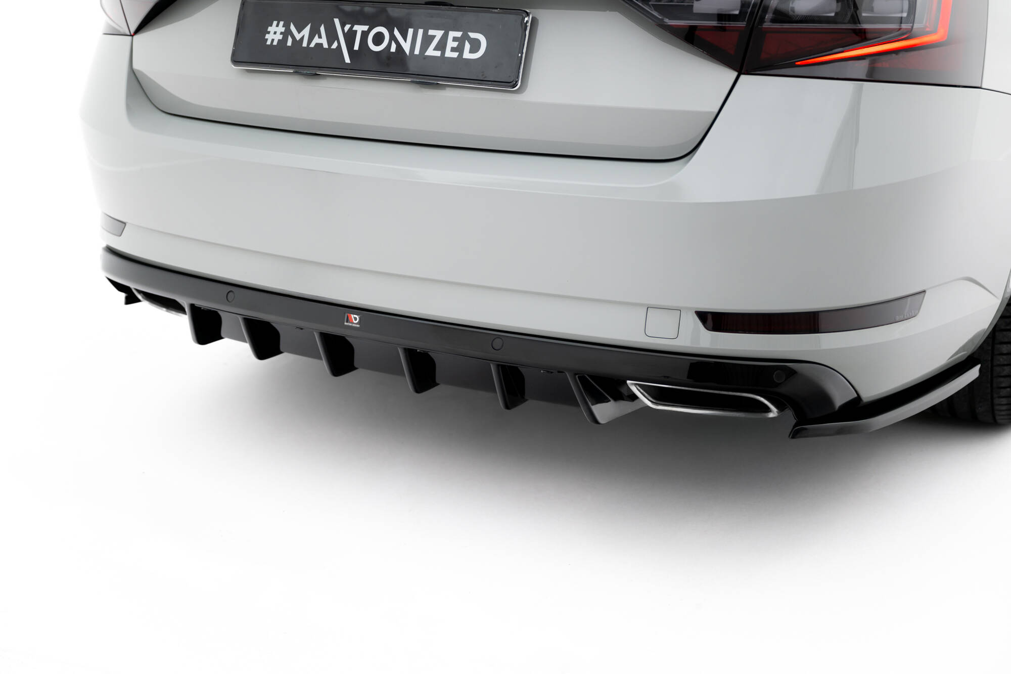REAR VALANCE V.2 SUITABLE FOR SKODA SUPERB LIFTBACK / COMBI MK3 – MAXTON DESIGN - 2