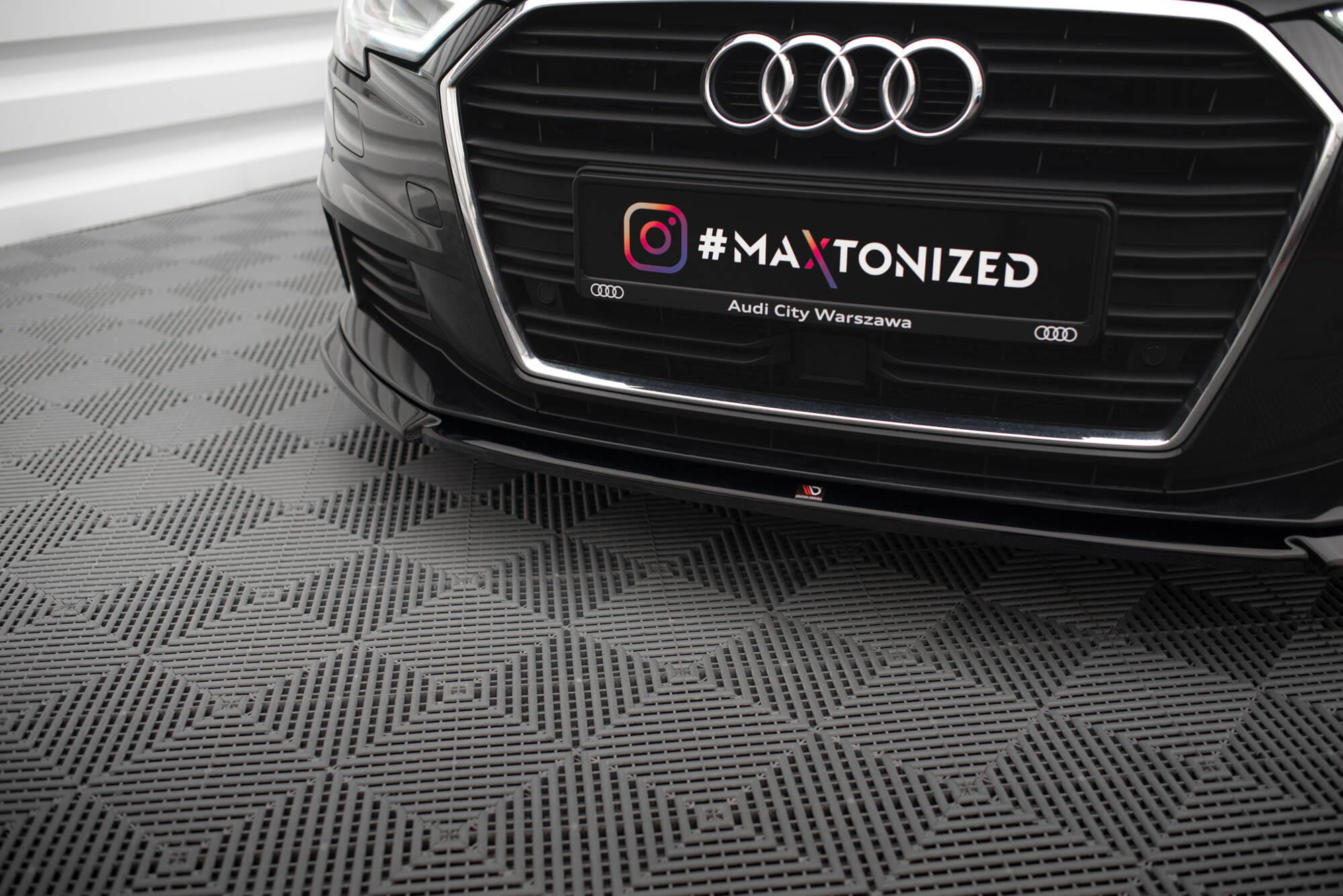 Front Splitter V.2 Audi A3 Sportback 8V Facelift - 3