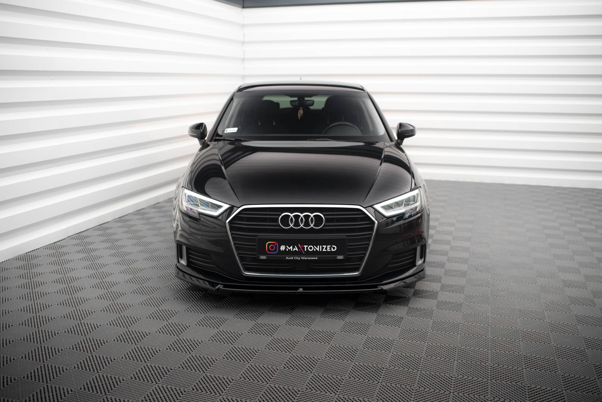 Front Splitter V.2 Audi A3 Sportback 8V Facelift - 2