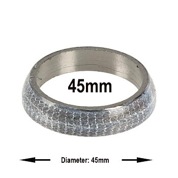UNIVERSAL TEFLON 45MM EXHAUST GASKET