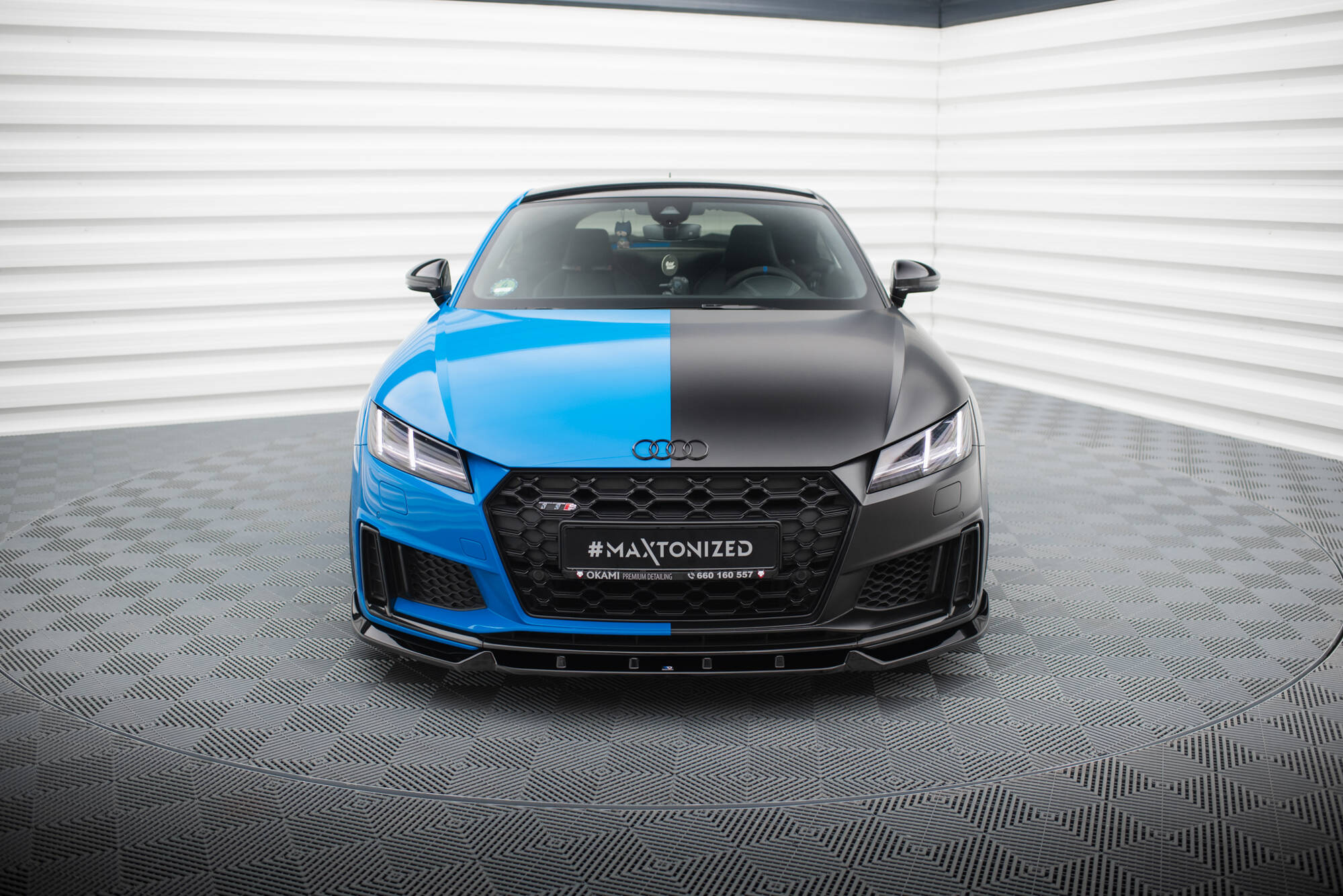 Front Splitter V.1 Audi TT S 8S Facelift - 2