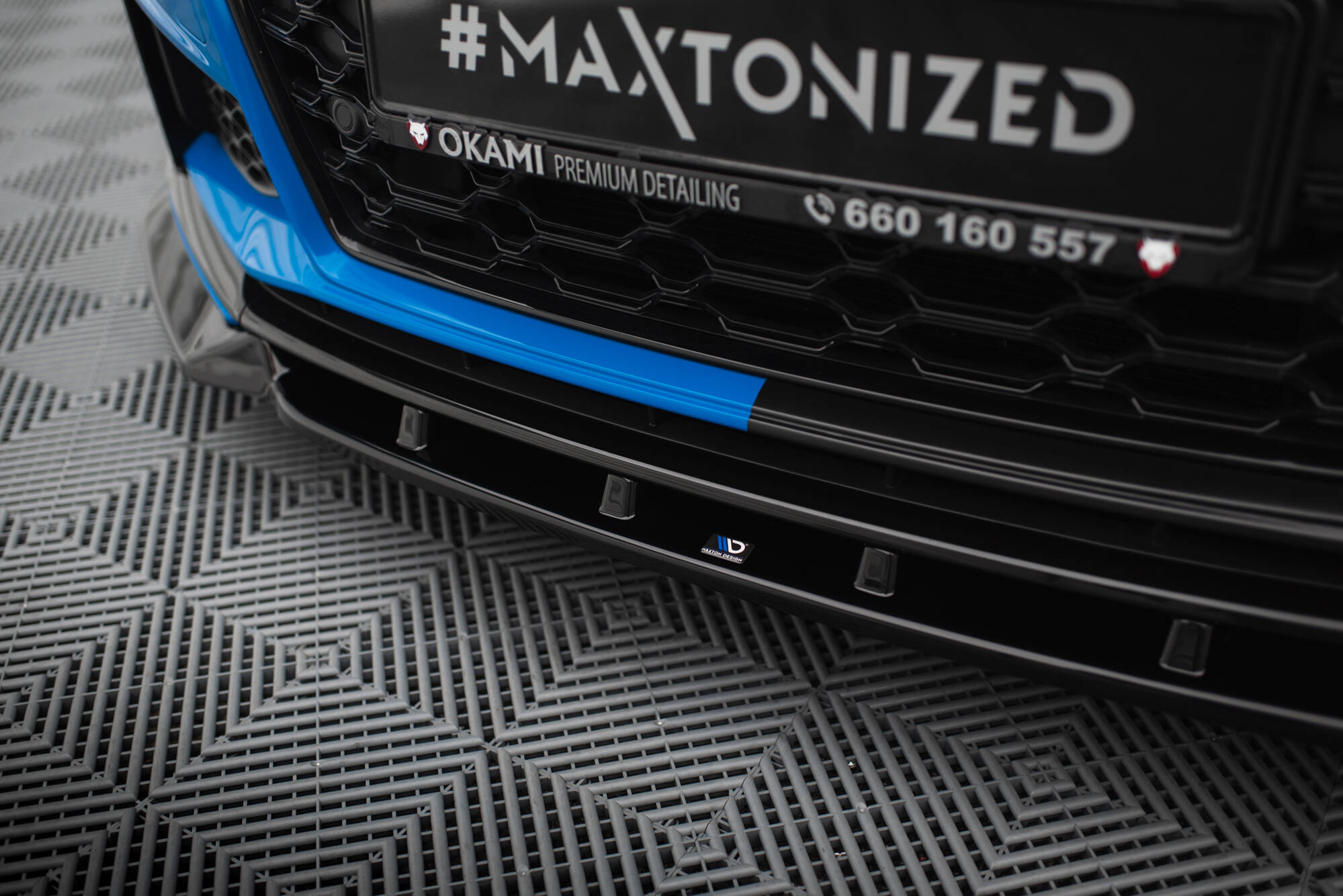 Front Splitter V.1 Audi TT S 8S Facelift - 4
