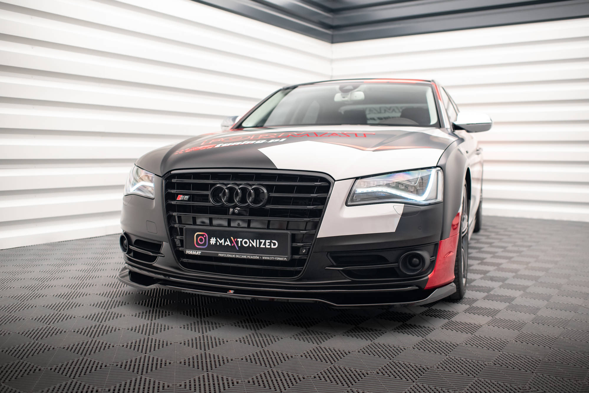 Front Splitter V.1 Audi S8 D4 - 4