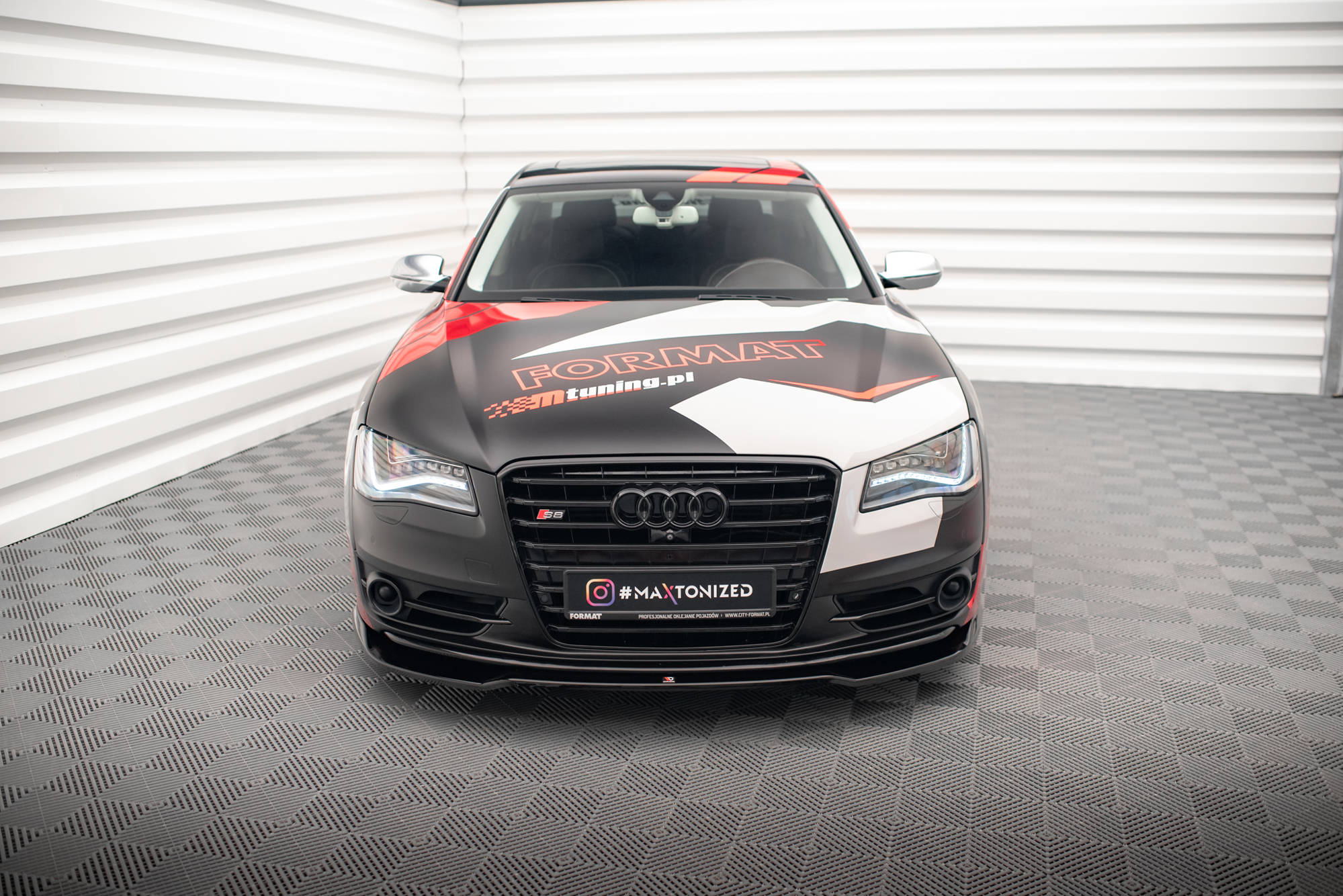 Front Splitter V.1 Audi S8 D4 - 2