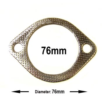 UNIVERSAL EXHAUST GASKET 76MM