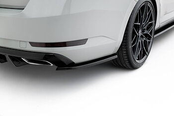 REAR SIDE SPLITTERS V.3 SUITABLE FOR SKODA SUPERB LIFTBACK / COMBI MK3 – MAXTON DESIGN