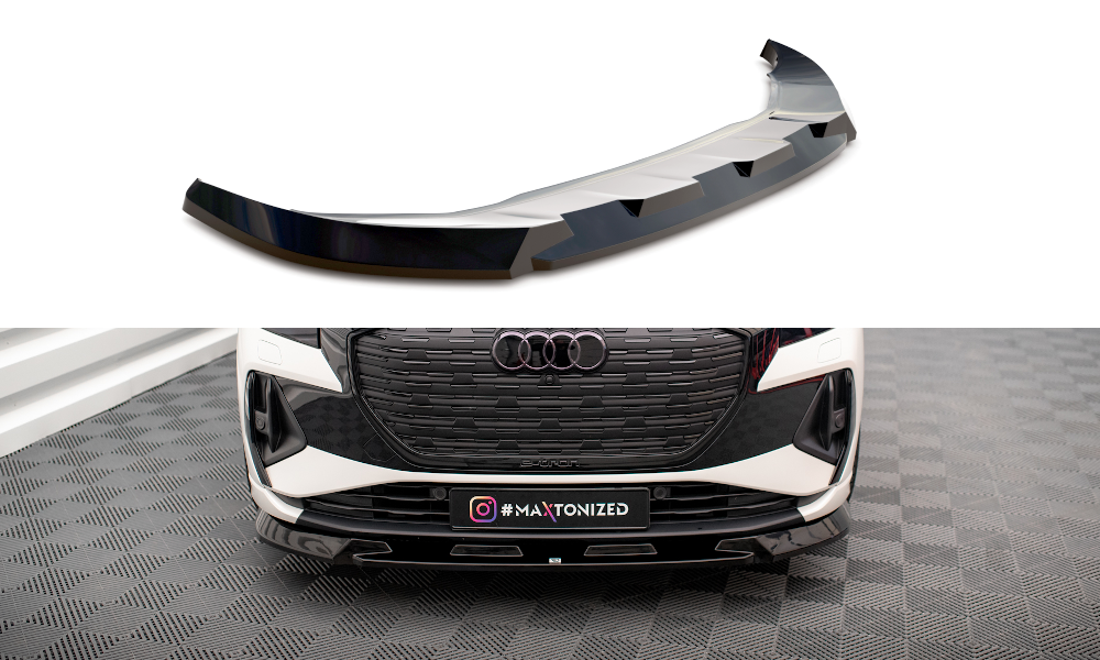 Front Splitter V.1 Audi Q4 e-Tron Sportback Mk1