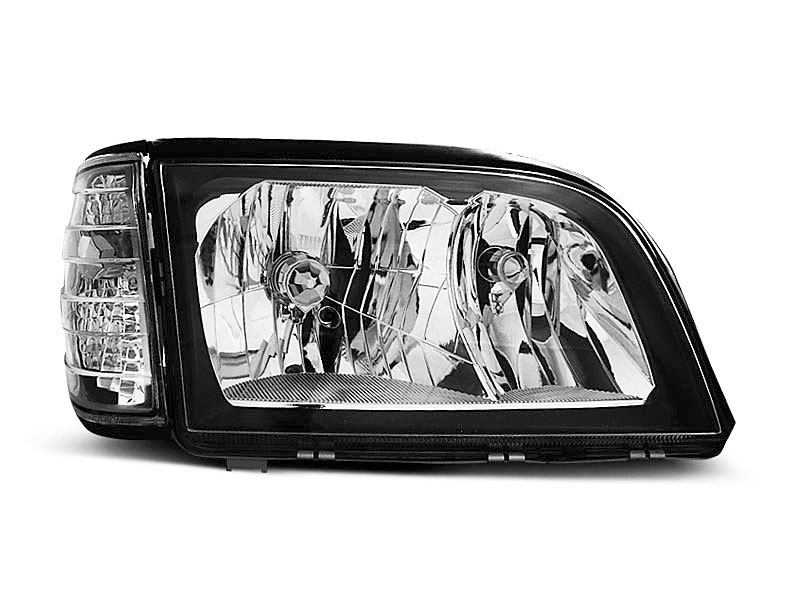 HEADLIGHTS MERCEDES W140 S-CLASS 03.91-10.98 BLACK