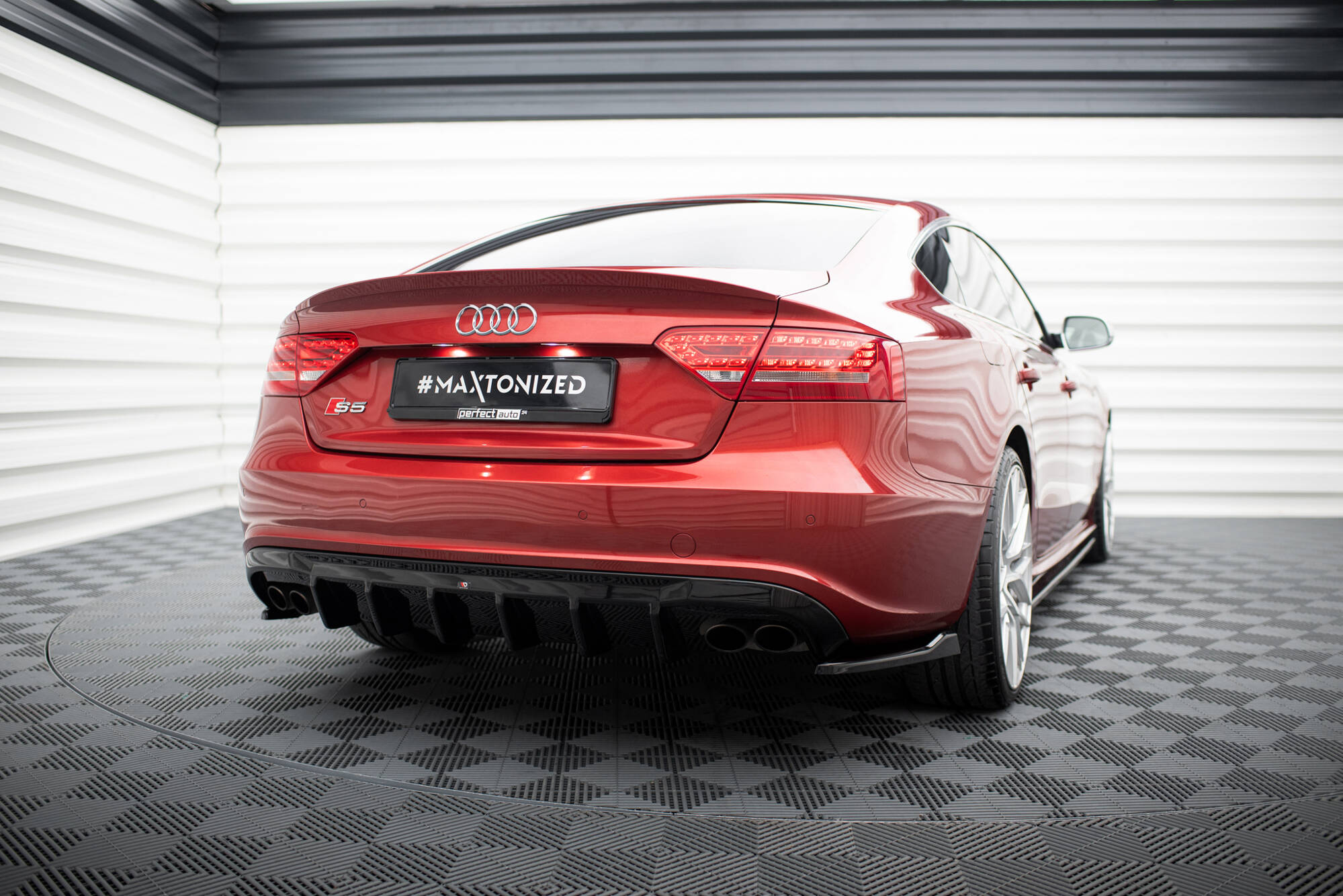 REAR VALANCE SUITABLE FOR AUDI S5 SPORTBACK 8T – MAXTON DESIGN - 4
