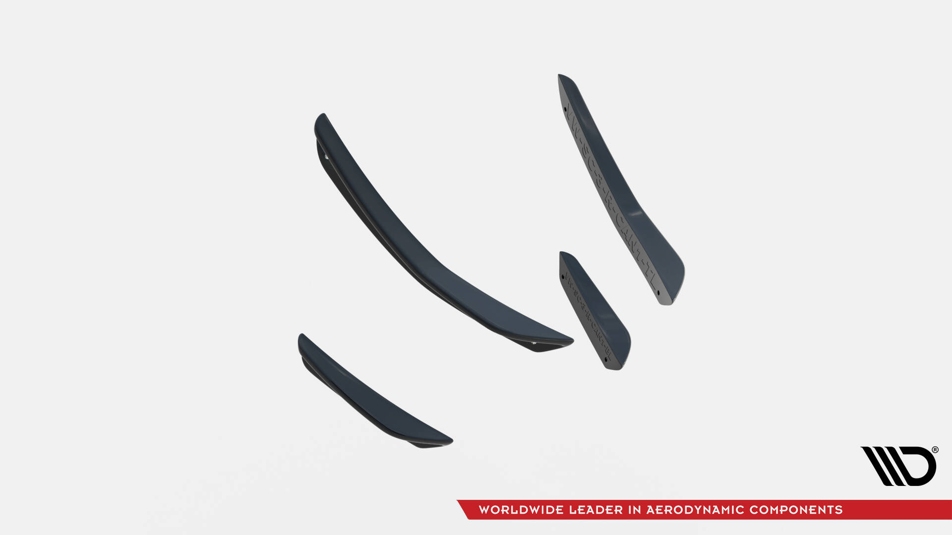 Front Bumper Wings (Canards) Volkswagen Scirocco R Mk3 - 8