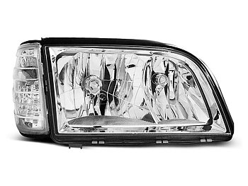 HEADLIGHTS MERCEDES W140 S-CLASS 03.91-10.98 CHROME