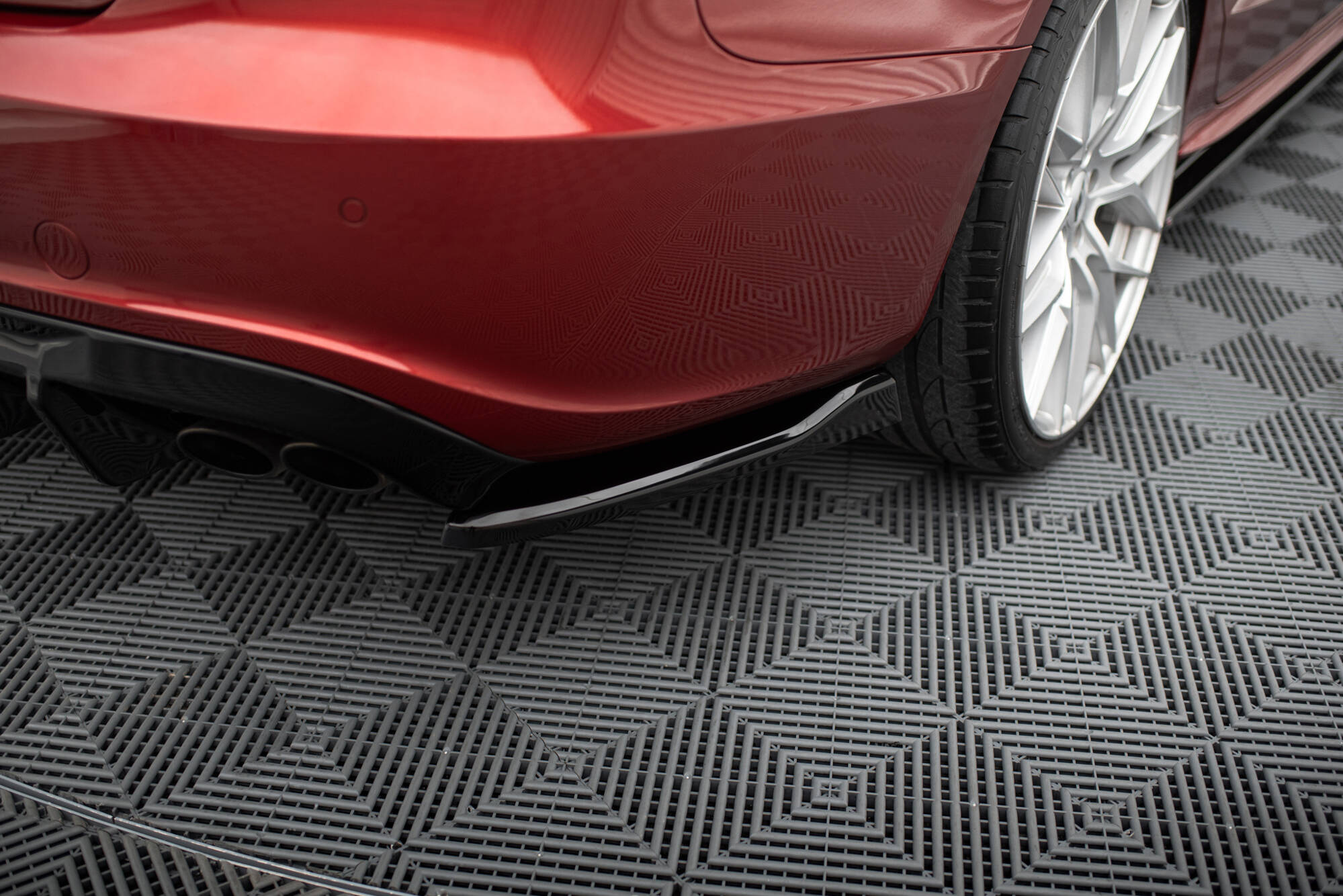 REAR SIDE SPLITTERS SUITABLE FOR AUDI S5 / A5 S-LINE SPORTBACK 8T – MAXTON DESIGN - 5