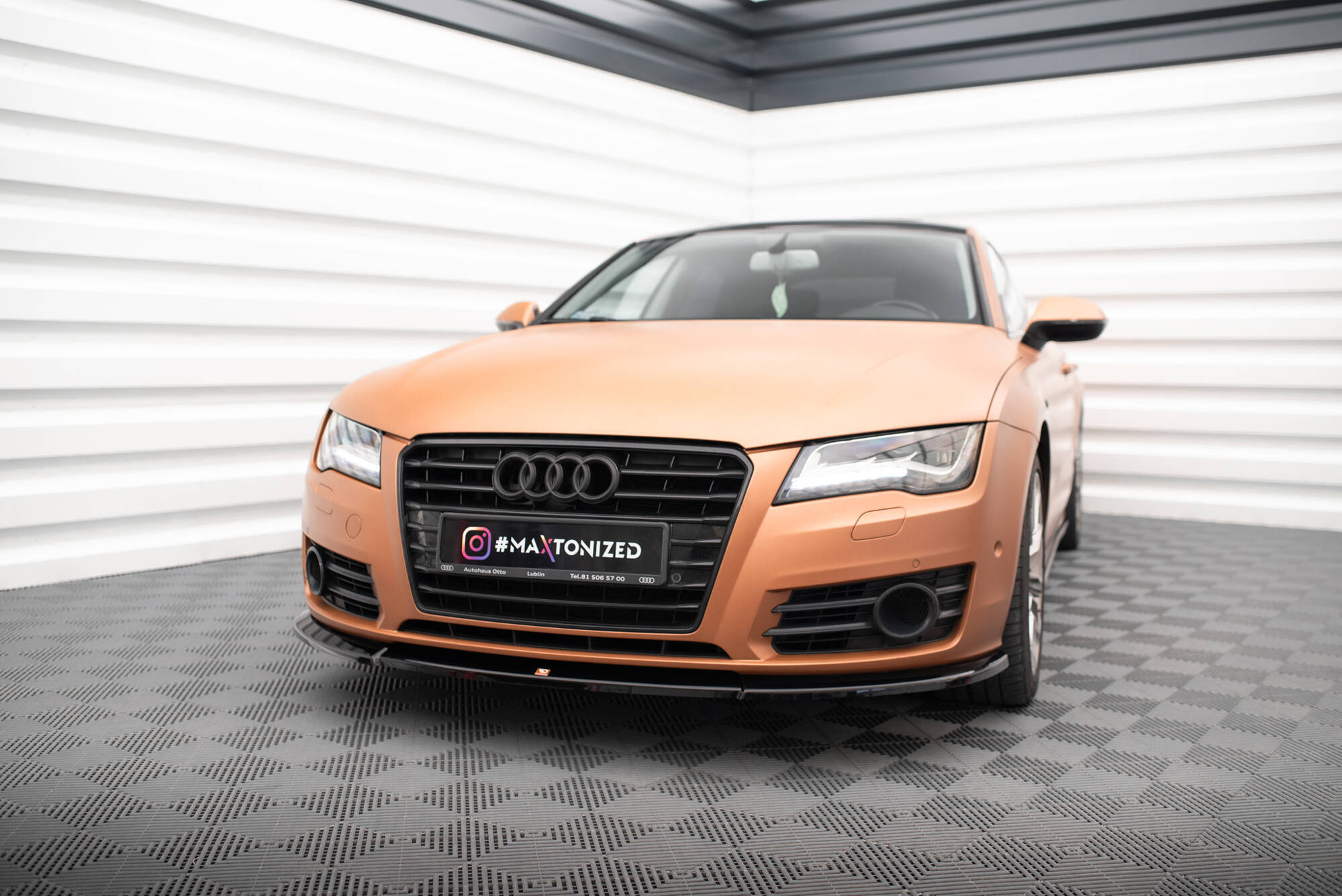 Front Splitter V.1 Audi A7 C7 - 4