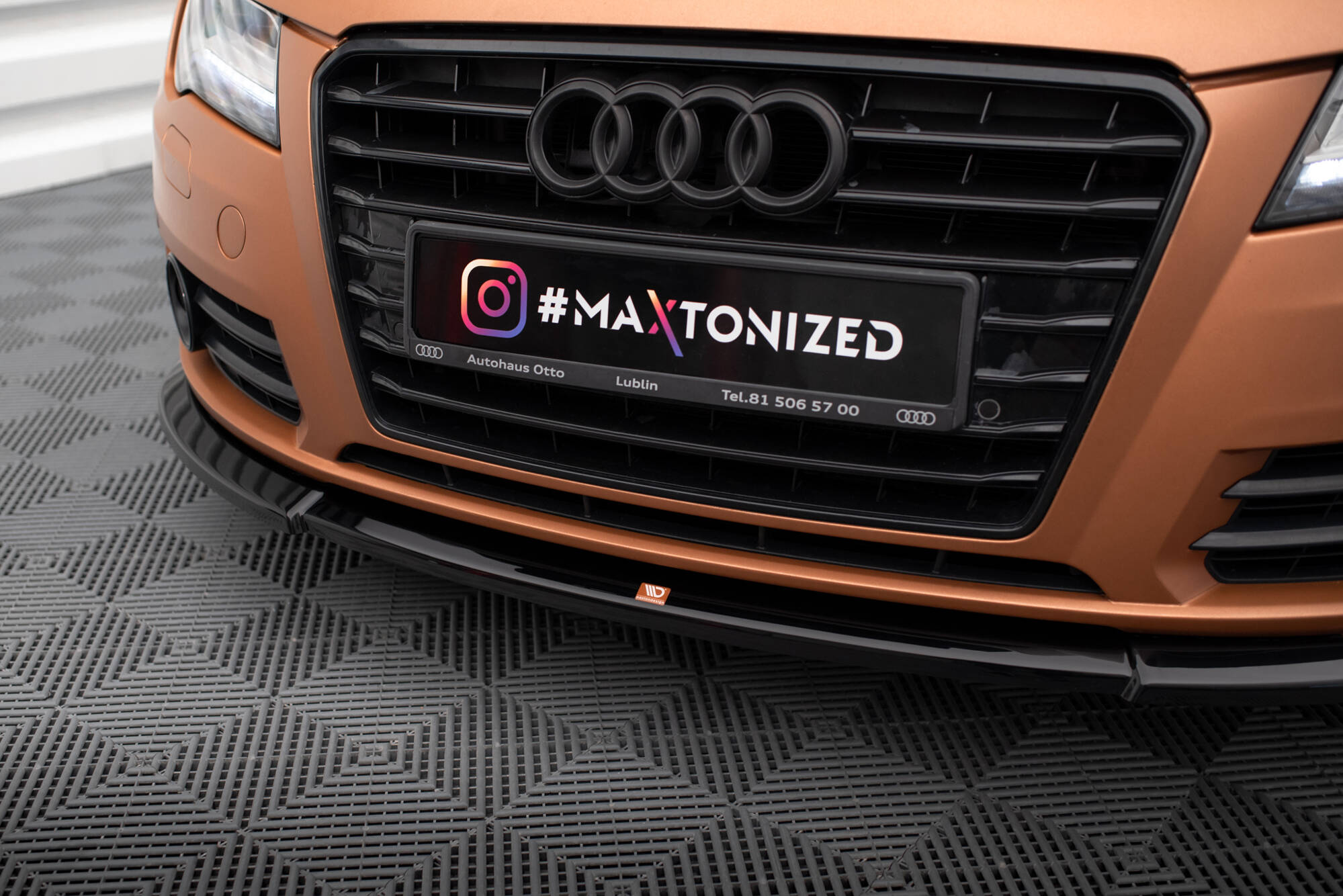 Front Splitter V.1 Audi A7 C7 - 3