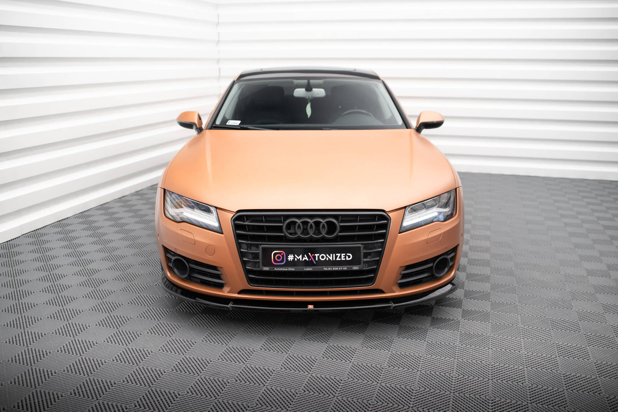 Front Splitter V.1 Audi A7 C7 - 2