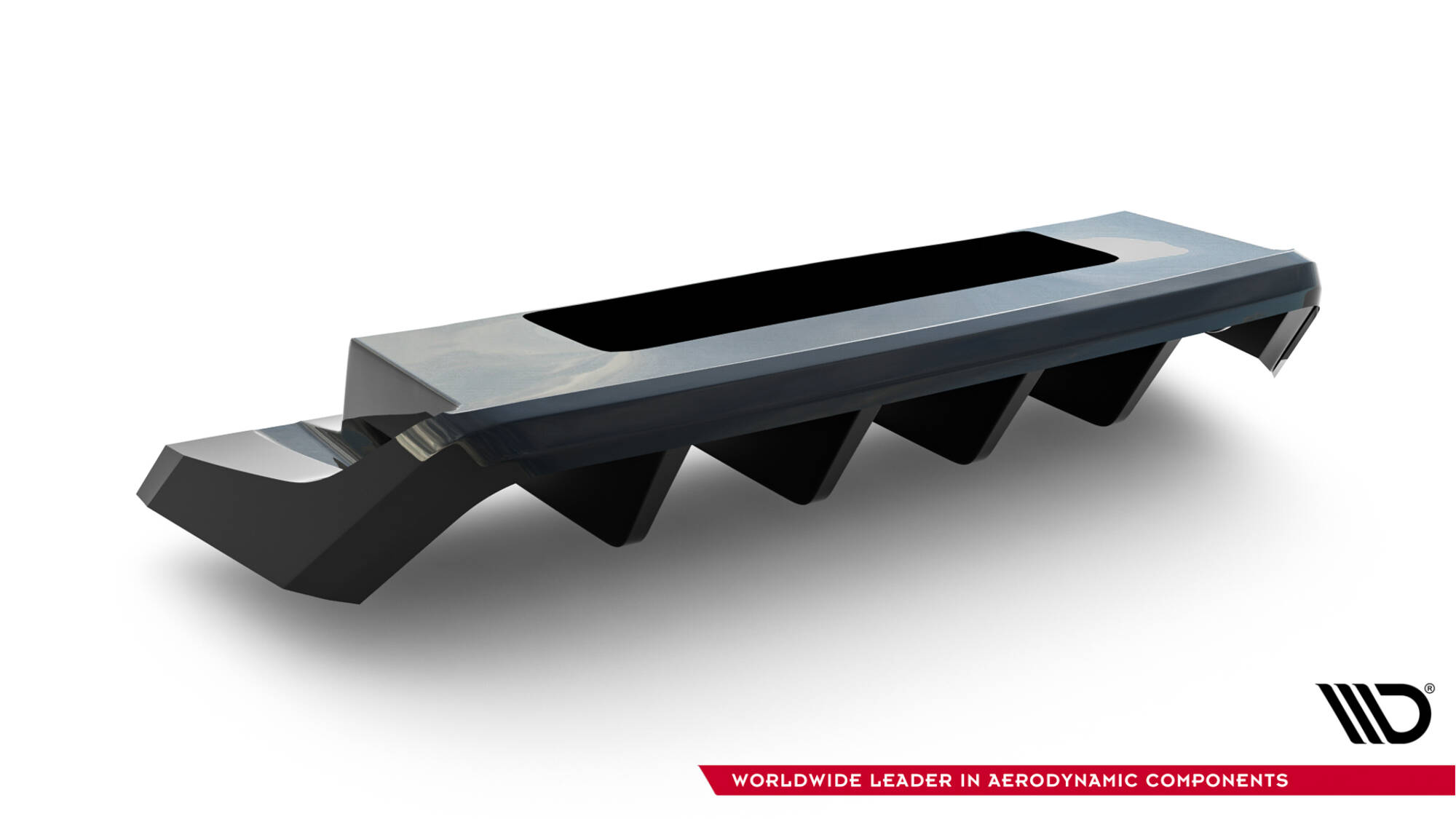 Central Rear Splitter (Vertical Bars) Volkswagen T-Roc R Mk1 - 7