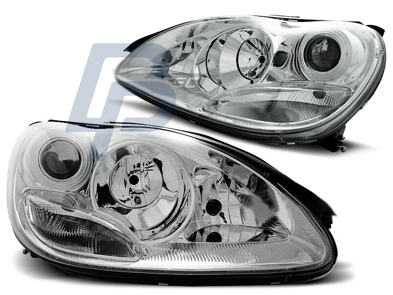 HEADLIGHTS MERCEDES W220 S-CLASS 10.02-05.05 XENON D2S CHROME - 5