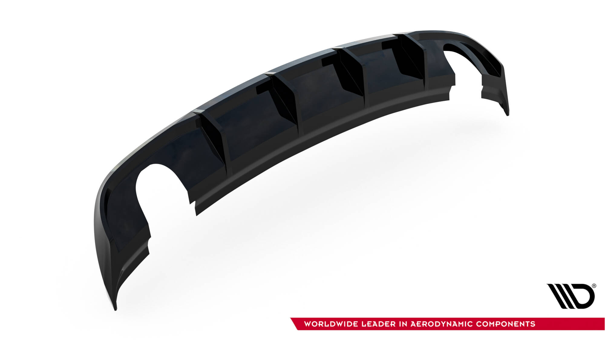 REAR VALANCE SUITABLE FOR AUDI A3 SEDAN 8V FACELIFT (VERSION WITH SINGLE EXHAUST TIPS ON BOTH SIDES) – MAXTON DESIGN - 6