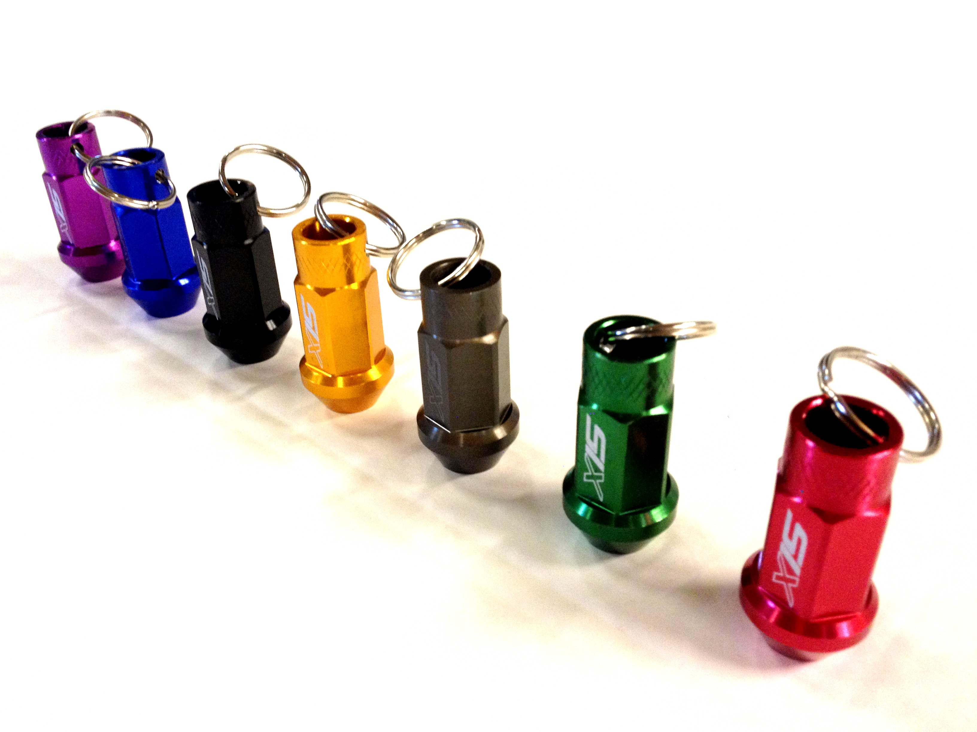 LIMITED EDITION SIX PERFORMANCE WHEEL NUT KEY RING BLACK - 5