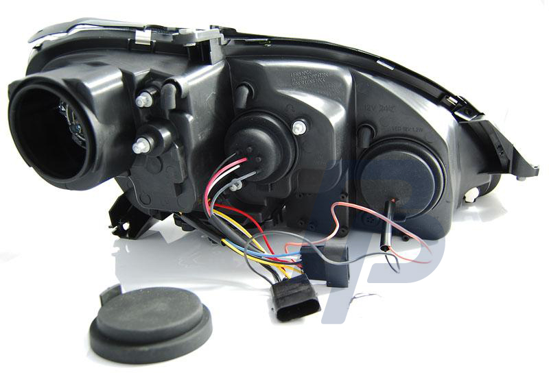 HEADLIGHTS MERCEDES W220 S-CLASS 10.02-05.05 XENON BLACK - 2