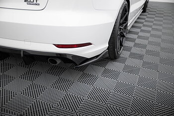 REAR SIDE SPLITTERS V.2 SUITABLE FOR AUDI A3 SEDAN 8V FACELIFT – MAXTON DESIGN