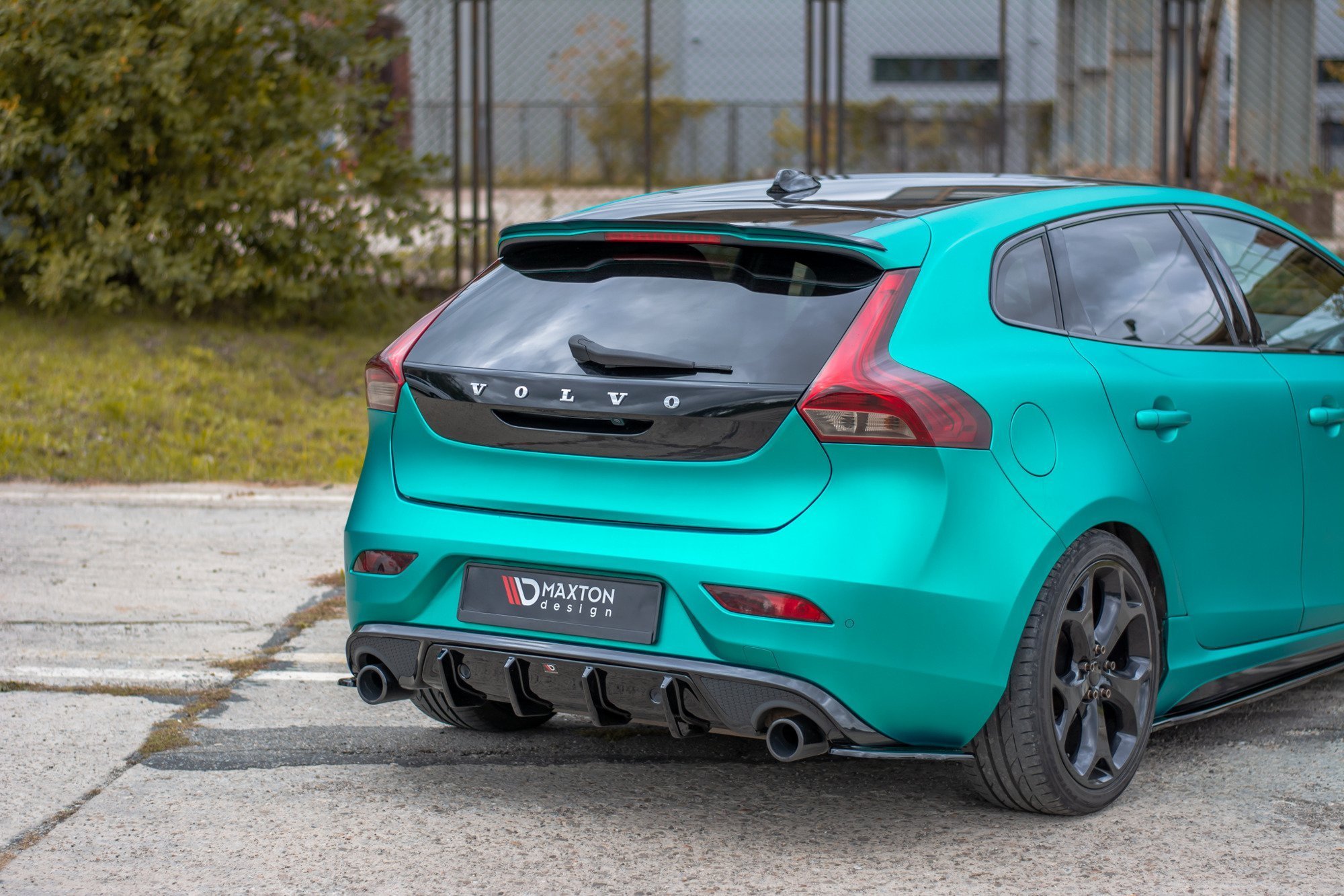 Spoiler CAP Volvo V40 - 2