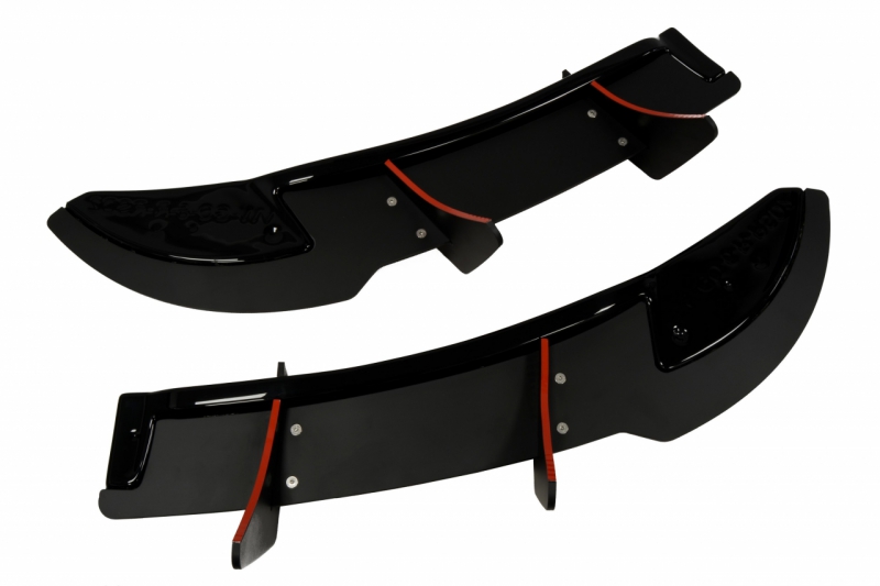 REAR SIDE SPLITTERS VW GOLF VI R (CNC) - 2
