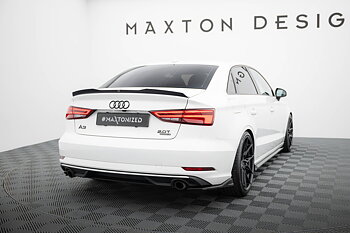 REAR SIDE SPLITTERS V.1 SUITABLE FOR AUDI A3 SEDAN 8V FACELIFT – MAXTON DESIGN