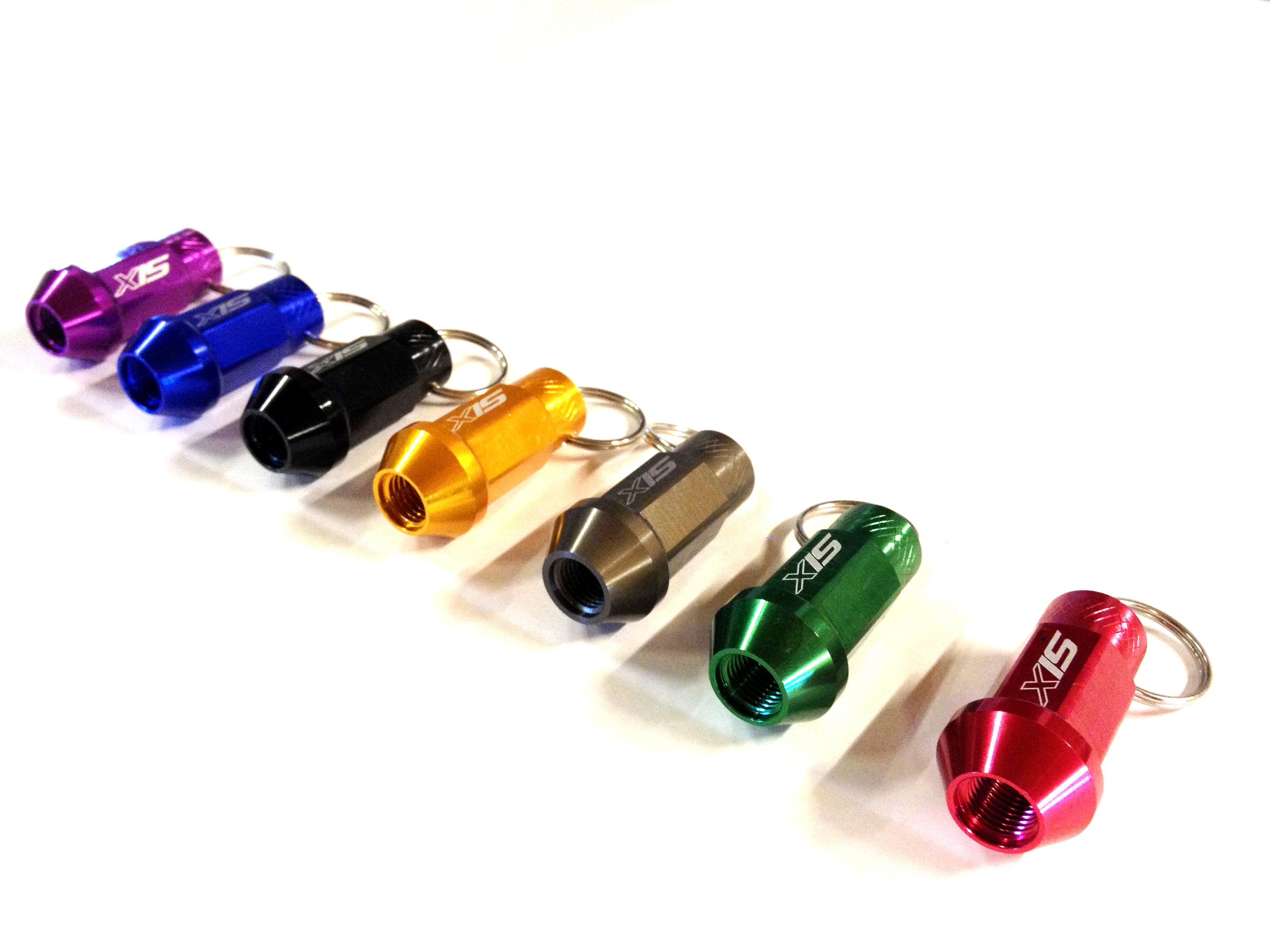 LIMITED EDITION SIX PERFORMANCE WHEEL NUT KEY RING BRONZE - 4