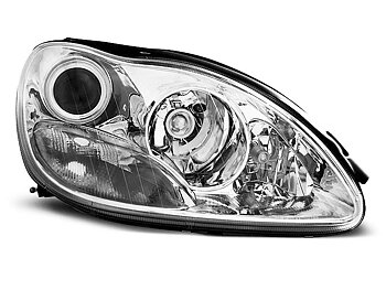 HEADLIGHTS MERCEDES W220 S-CLASS 09.98-05.05 CHROME