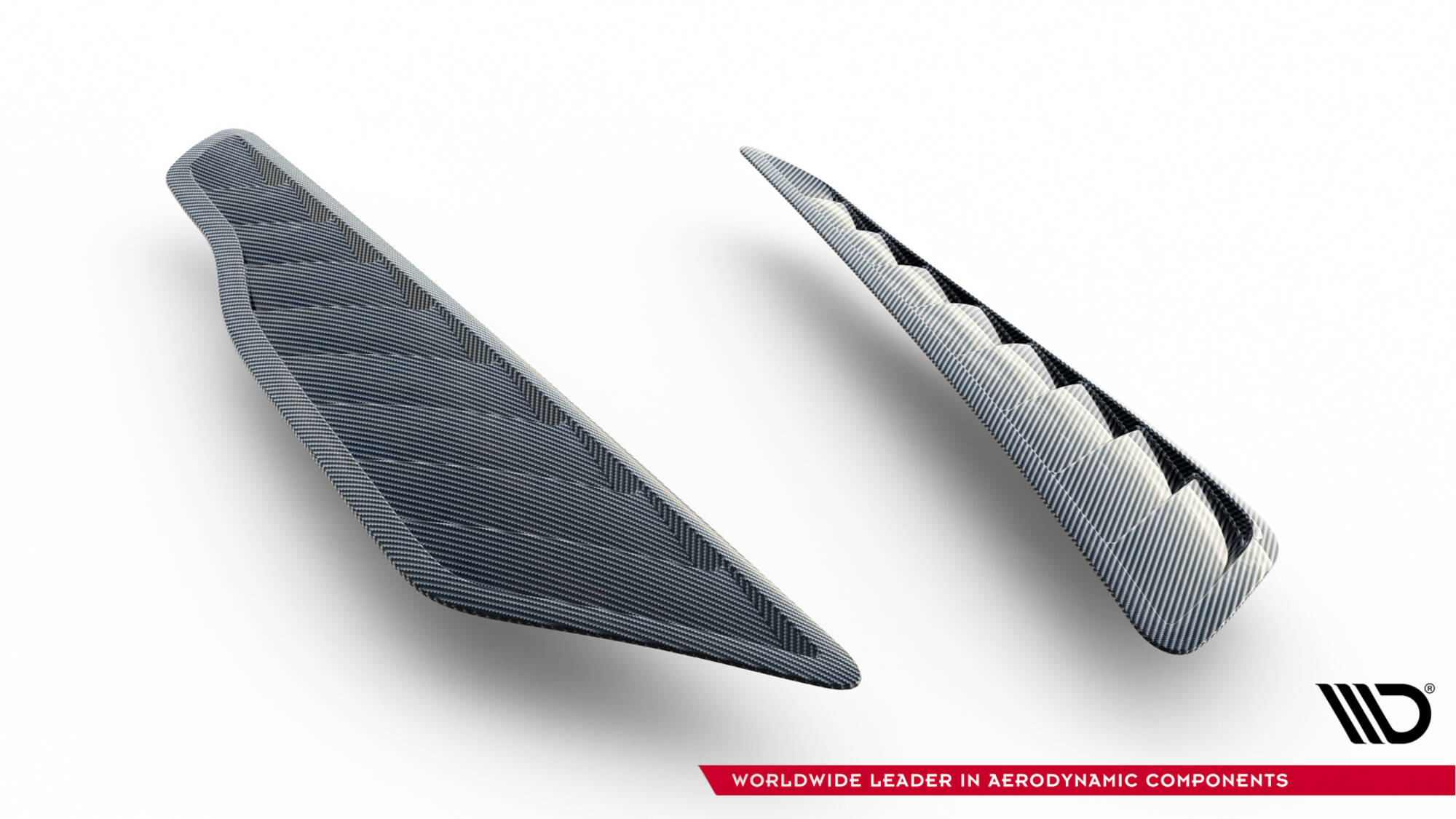 PREPREG CARBON FRONT FENDER SIDE VENTS SUITABLE FOR MERCEDES-AMG GT C C190 FACELIFT – MAXTON DESIGN - 2