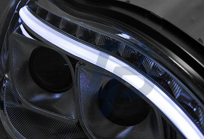 HEADLIGHTS MERCEDES W220 S-CLASS 09.98-05.05 CHROME - 3