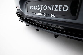 REAR SPLITTER (WITH VERTICAL BARS) SUITABLE FOR MERCEDES-AMG GT C C190 FACELIFT – MAXTON DESIGN