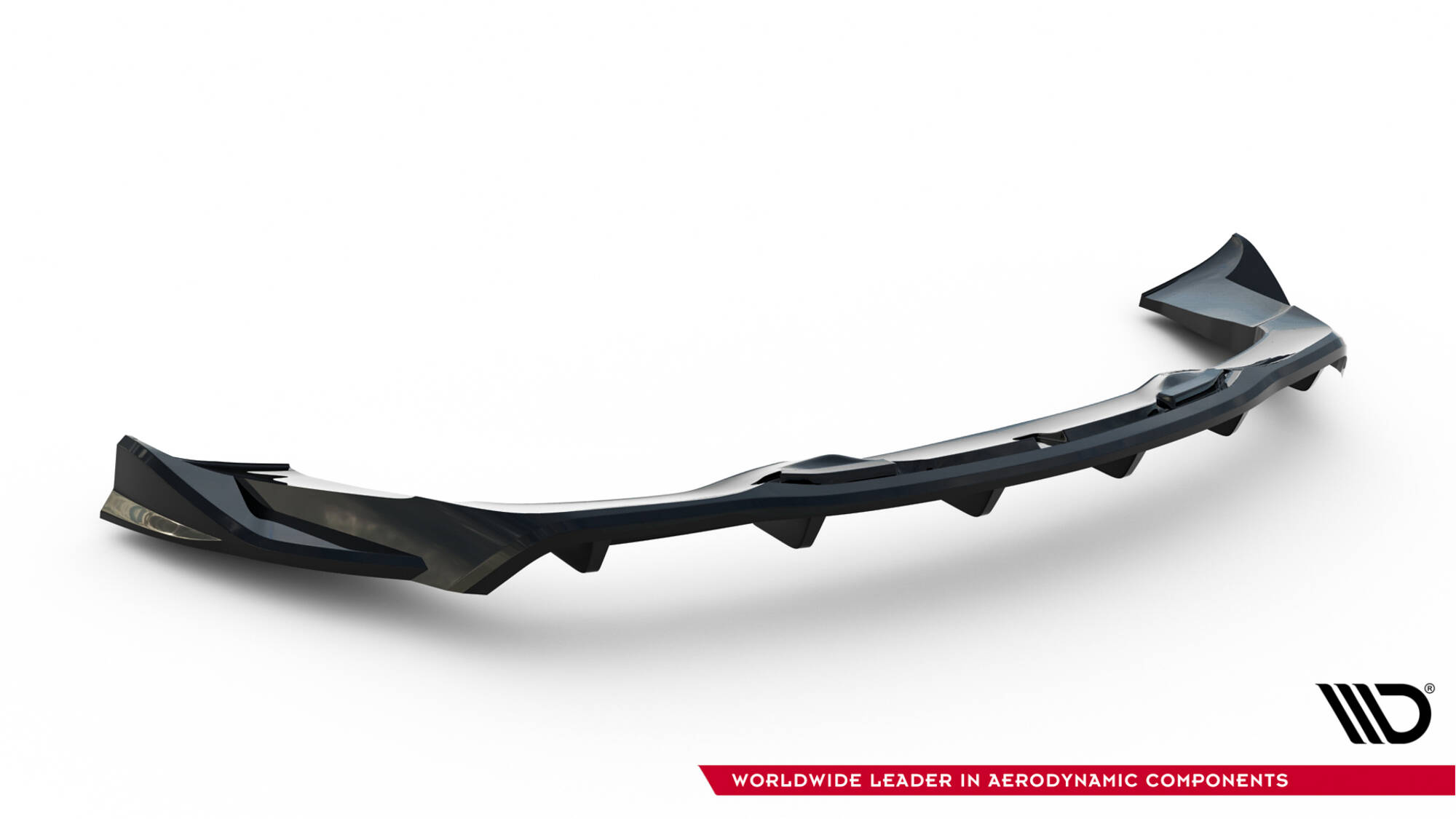 REAR SPLITTER (WITH VERTICAL BARS) SUITABLE FOR MERCEDES-AMG GT C C190 FACELIFT – MAXTON DESIGN - 6