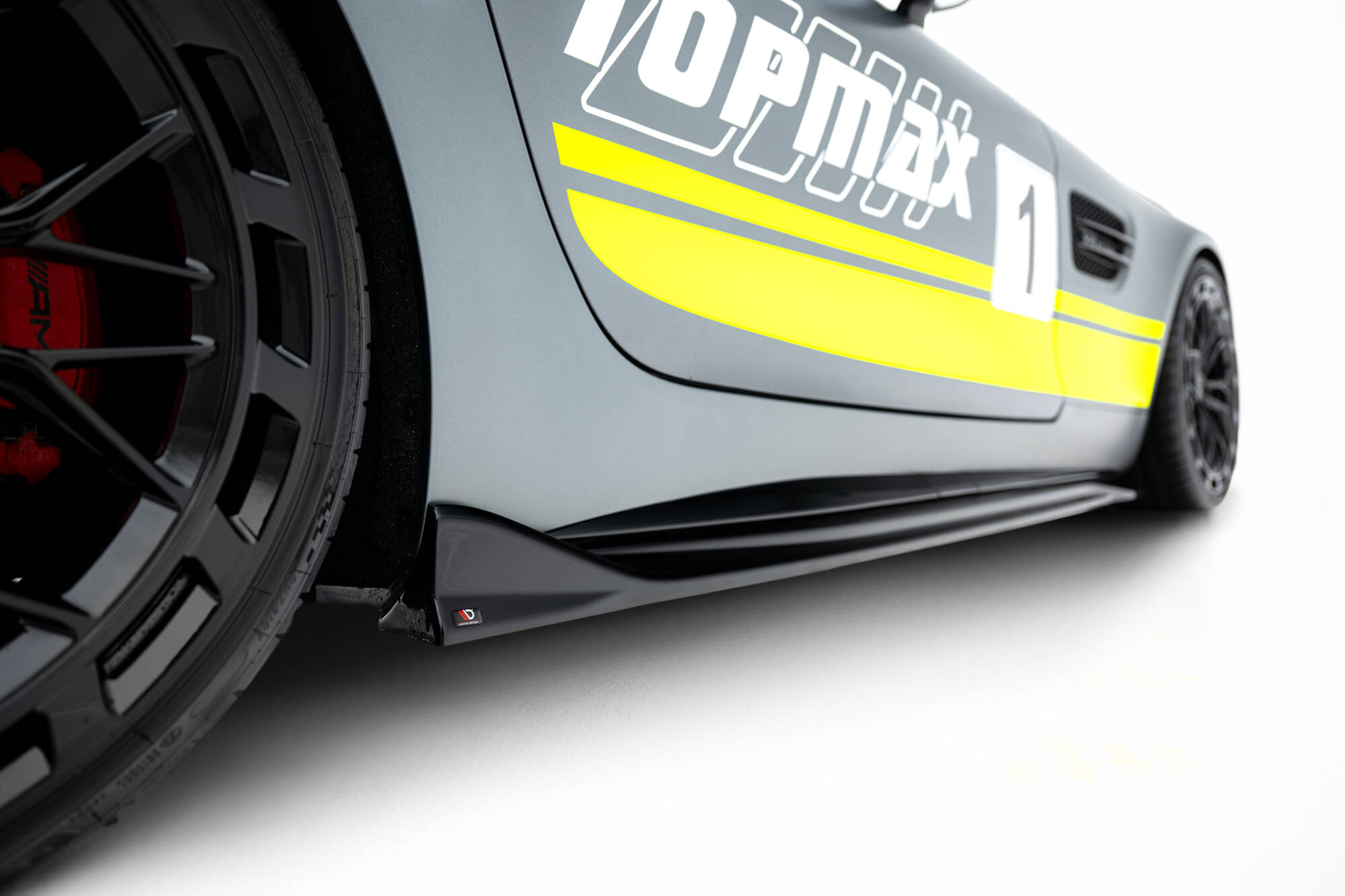 SIDE SKIRTS DIFFUSERS SUITABLE FOR MERCEDES-AMG GT C C190 FACELIFT – MAXTON DESIGN - 4