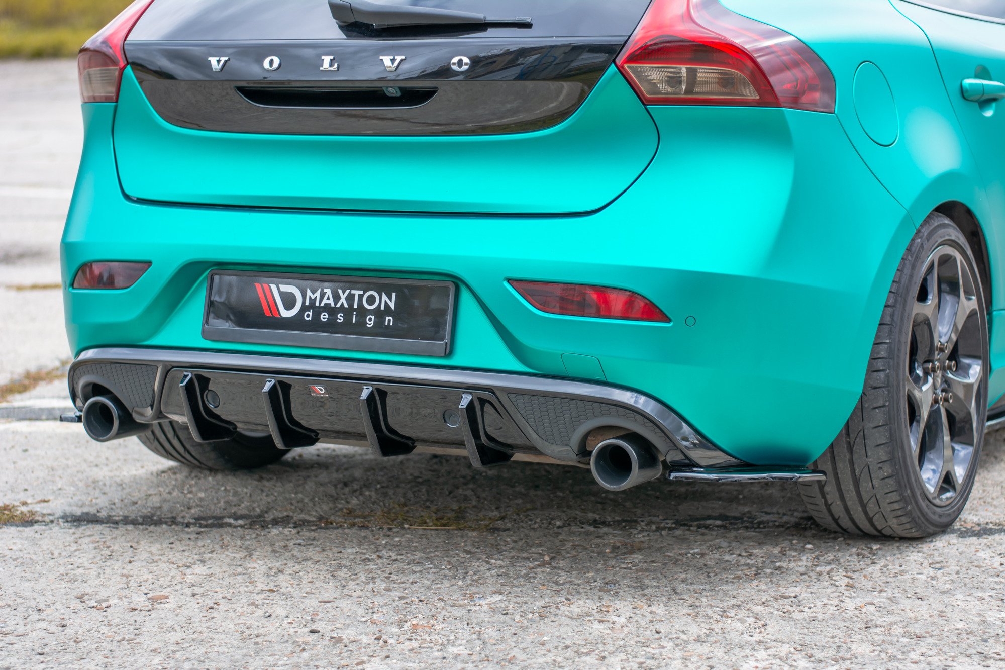 Rear Side Splitters Volvo V40 R-DESIGN (2012-2019) - 3