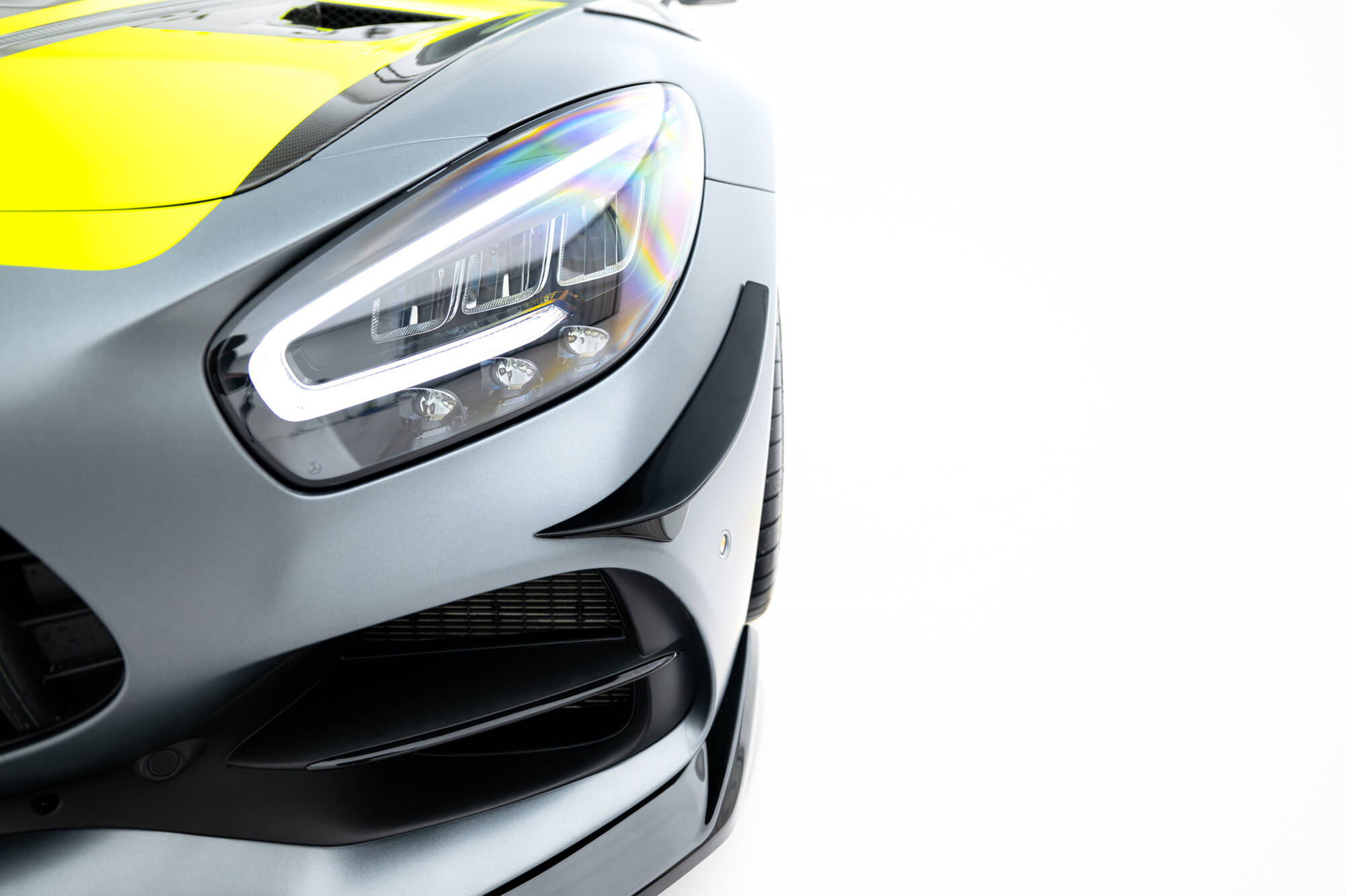 FRONT BUMPER WINGS (CANARDS) SUITABLE FOR MERCEDES-AMG GT C C190 FACELIFT – MAXTON DESIGN - 6
