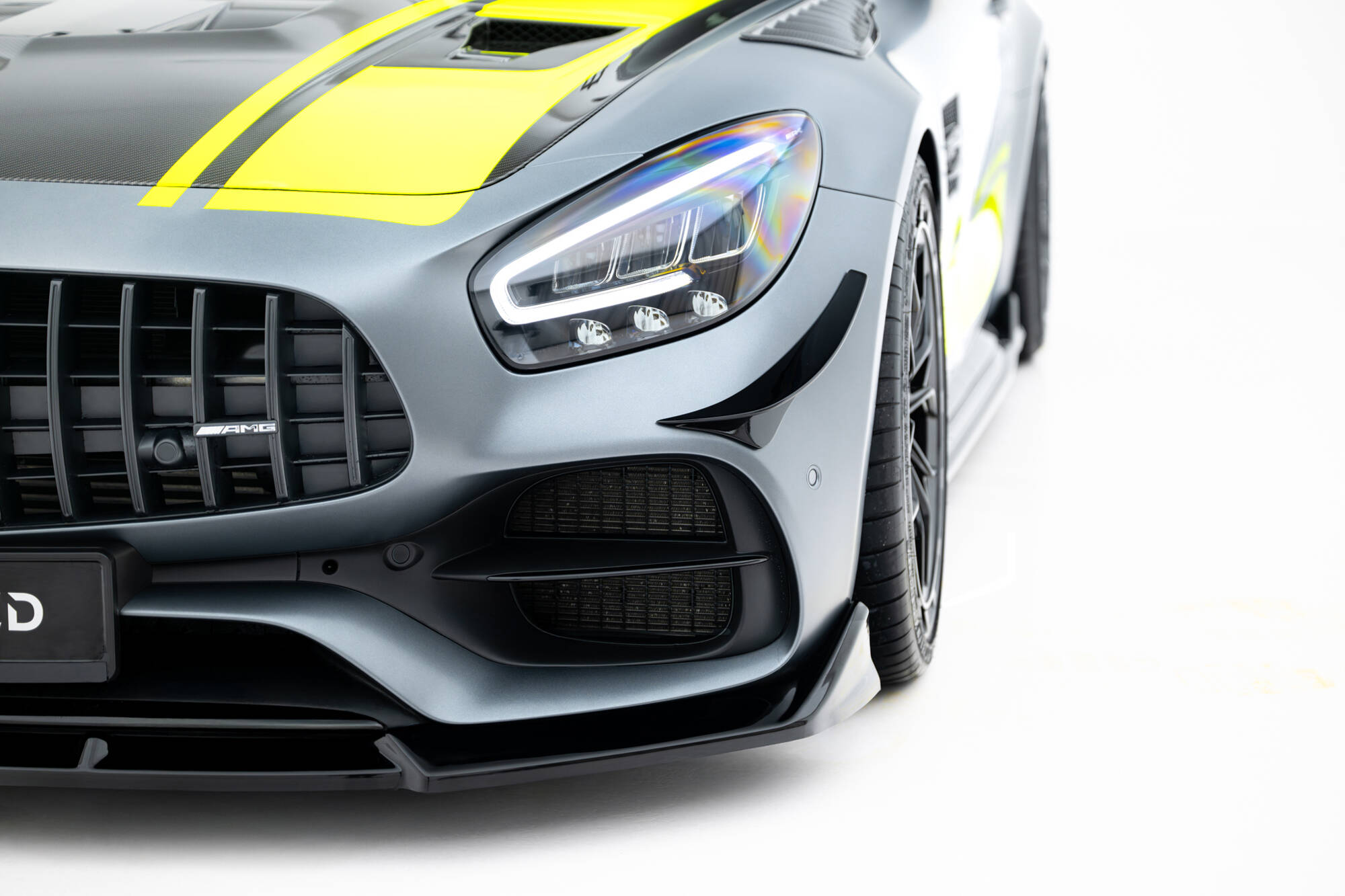 FRONT BUMPER WINGS (CANARDS) SUITABLE FOR MERCEDES-AMG GT C C190 FACELIFT – MAXTON DESIGN - 7