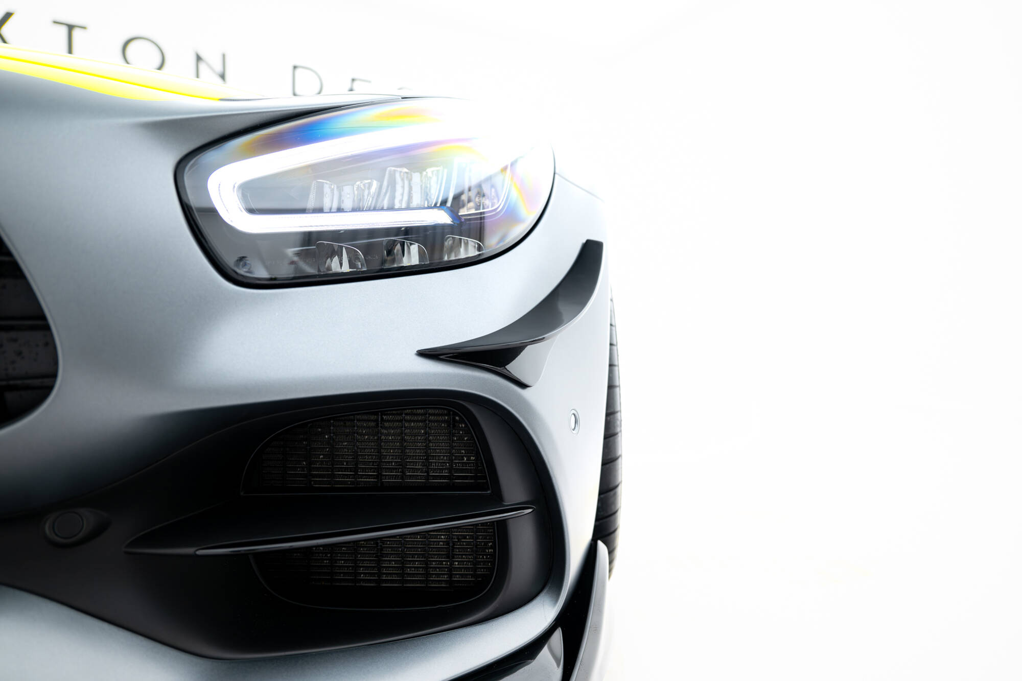 FRONT BUMPER WINGS (CANARDS) SUITABLE FOR MERCEDES-AMG GT C C190 FACELIFT – MAXTON DESIGN - 3