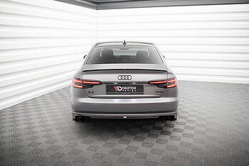 REAR VALANCE V.1 SUITABLE FOR AUDI A4 S-LINE B9 (VERSION WITH SINGLE EXHAUST TIPS ON ONE SIDE) – MAXTON DESIGN