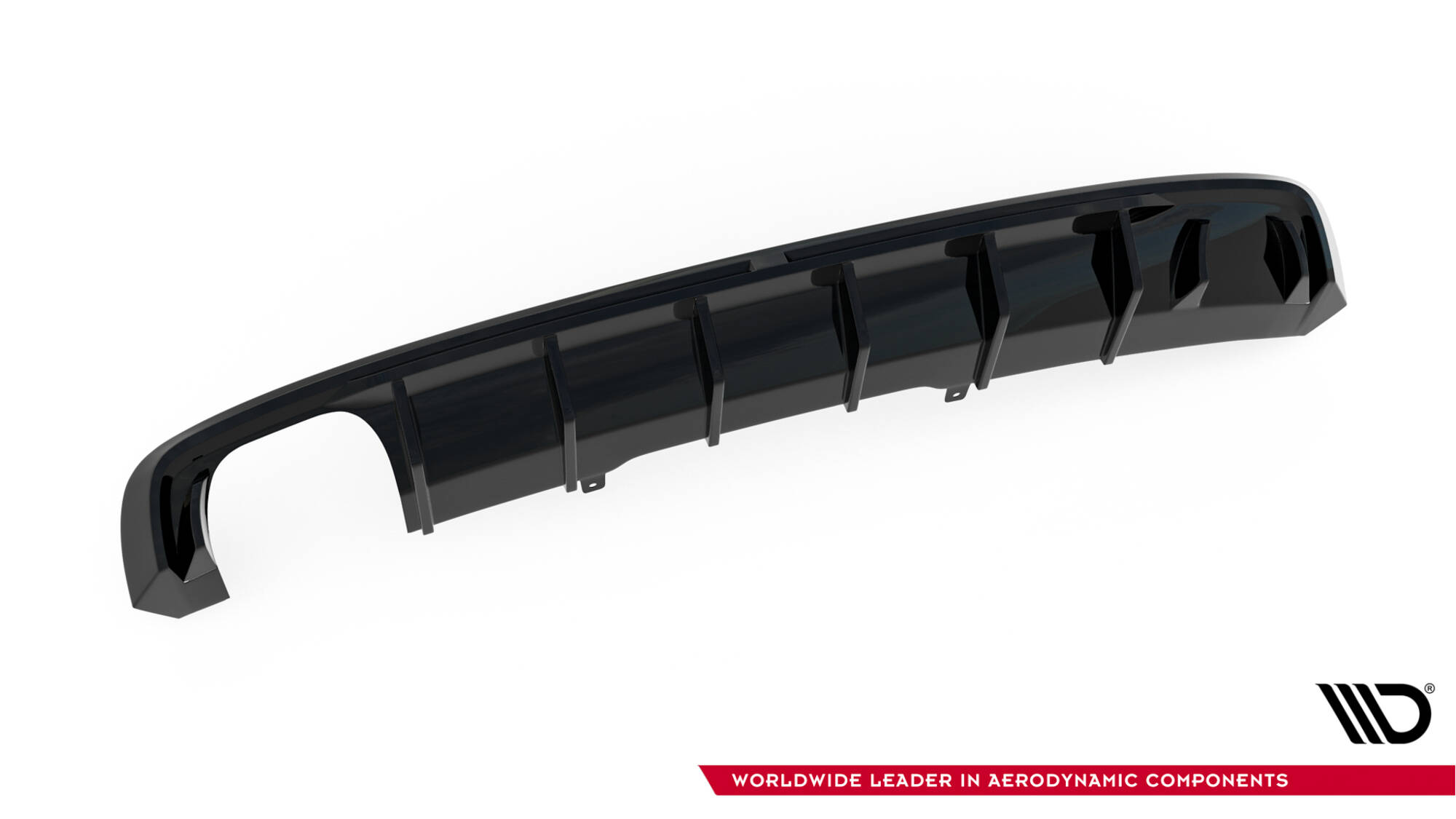 REAR VALANCE V.1 SUITABLE FOR AUDI A4 S-LINE B9 (VERSION WITH DUAL EXHAUST TIPS ON ONE SIDE) – MAXTON DESIGN - 3
