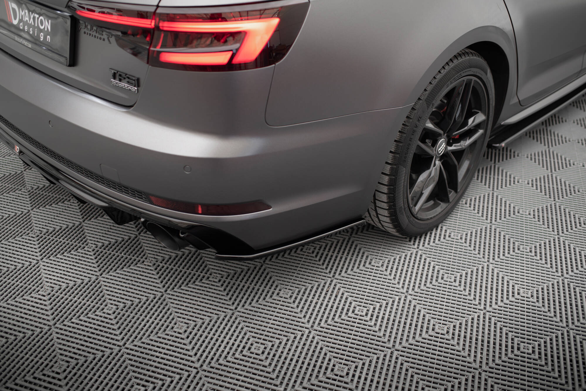REAR SIDE SPLITTERS V.3 SUITABLE FOR AUDI A4 S-LINE B9 – MAXTON DESIGN - 2