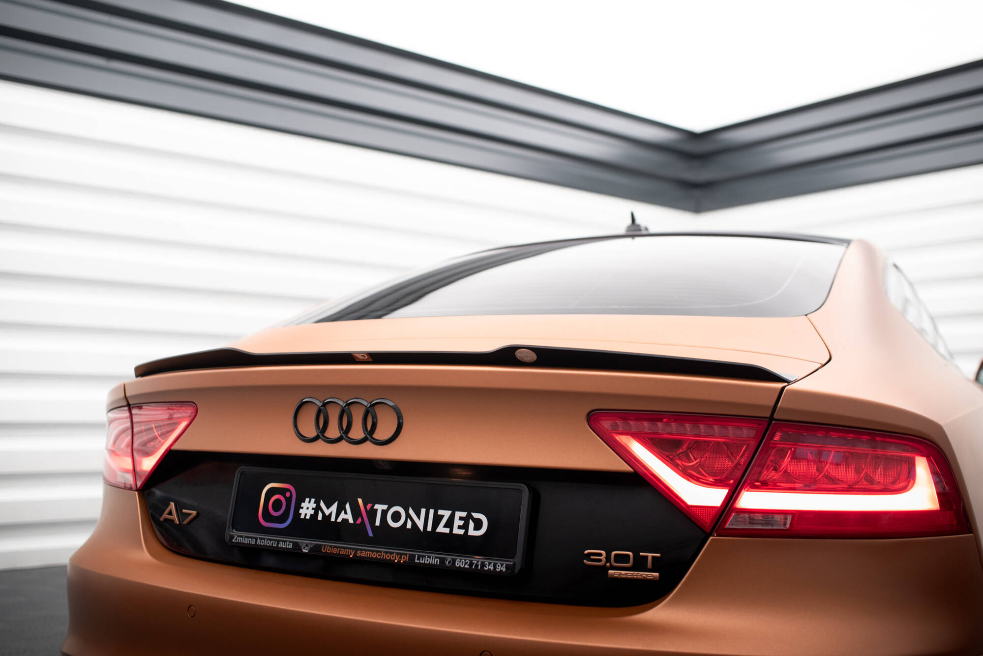 Spoiler CAP Audi A7 C7 - 3