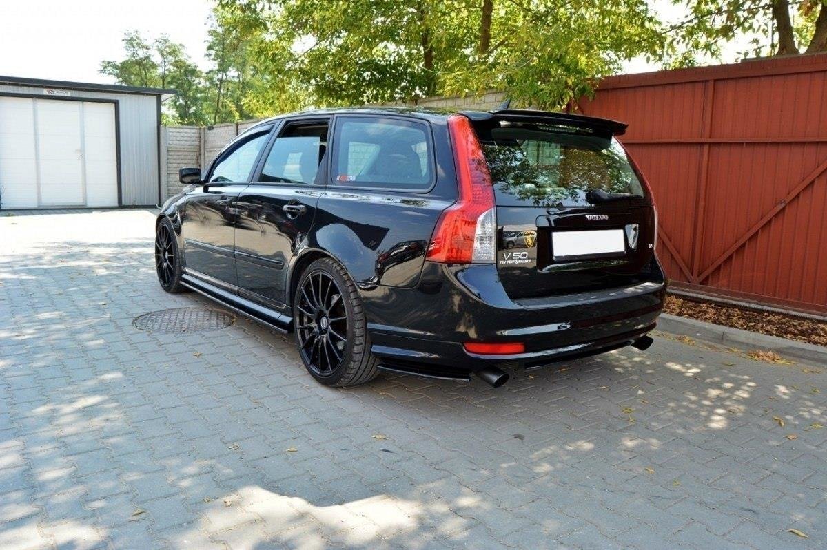 Side Skirts Diffusers Volvo V50F R-design - 4