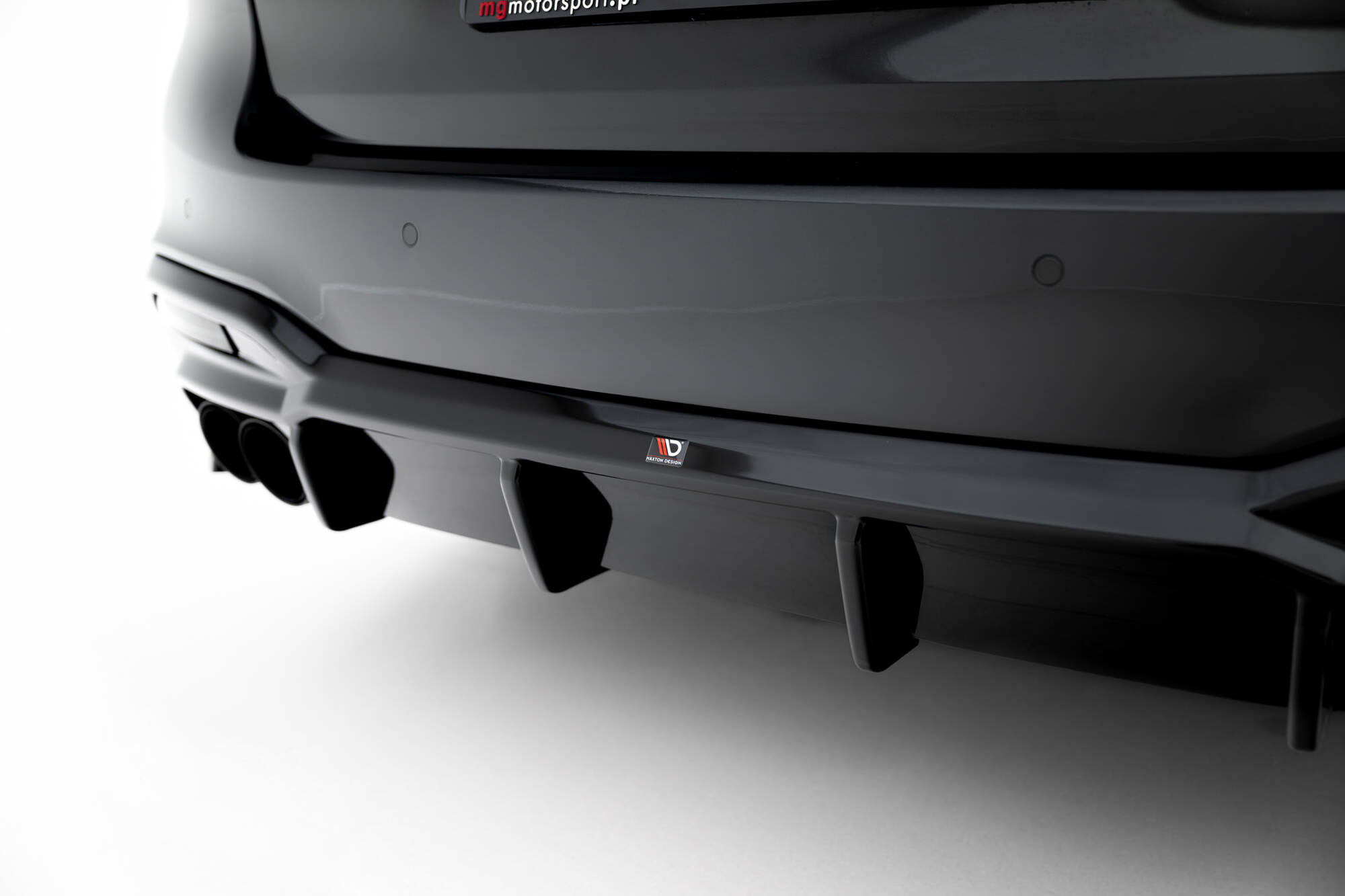 REAR VALANCE SUITABLE FOR BMW M550I / 5 M-PACK SEDAN / TOURING G30 / G31 – MAXTON DESIGN - 5