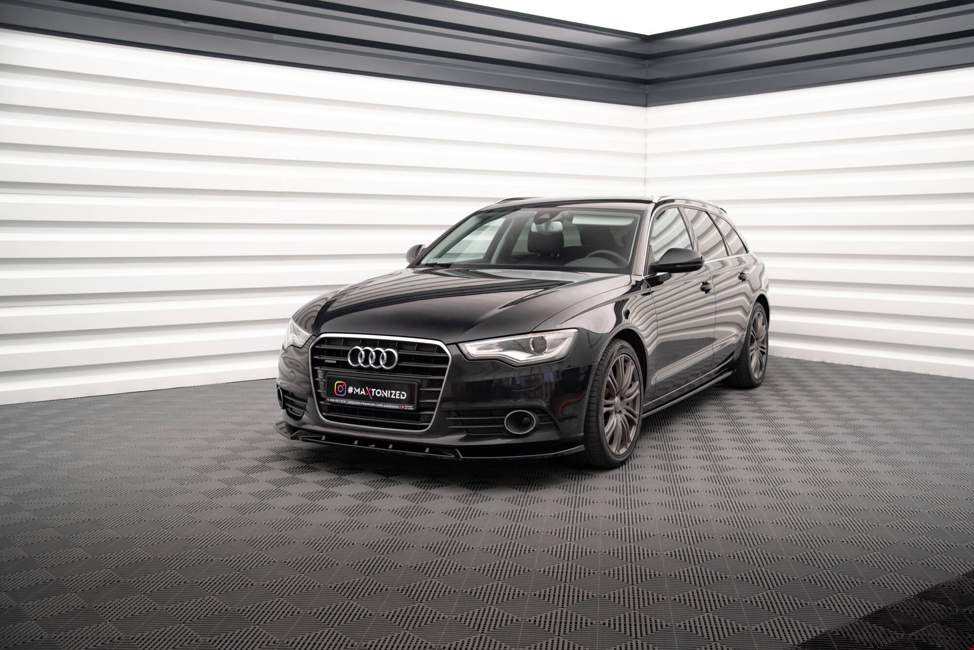 Side Skirts Diffusers V.2 Audi A6 C7 - 2