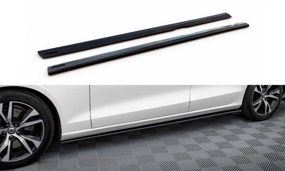 Side Skirts Diffusers V.2 Volvo S60 / V60 R-Design Mk3