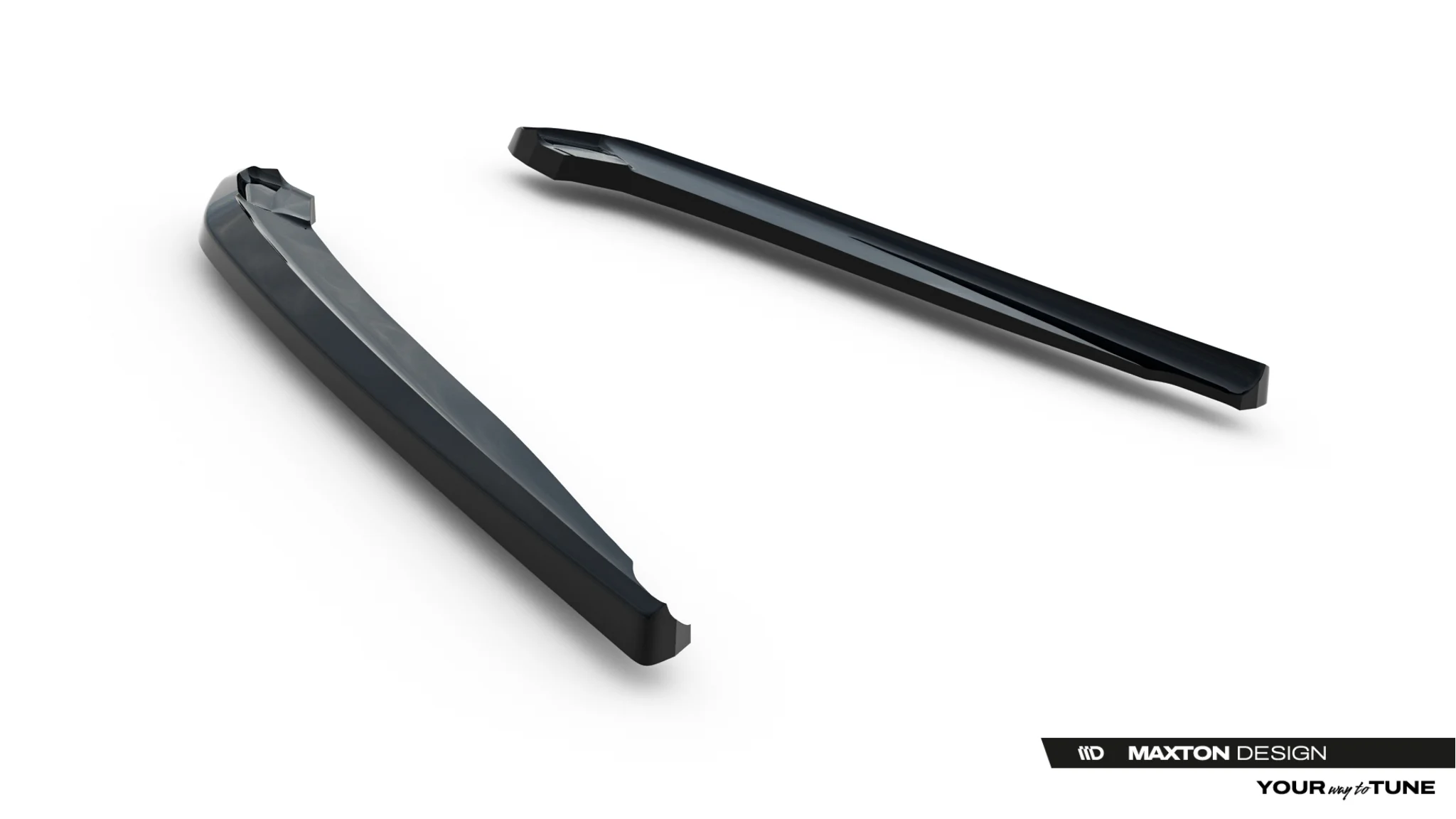 REAR SIDE SPLITTERS V.2 SUITABLE FOR BMW 5 M-PACK SEDAN / TOURING G30 / G31 / G30 FACELIFT / G31 FACELIFT – MAXTON DESIGN - 3