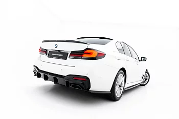 REAR SIDE SPLITTERS V.2 SUITABLE FOR BMW 5 M-PACK SEDAN / TOURING G30 / G31 / G30 FACELIFT / G31 FACELIFT – MAXTON DESIGN