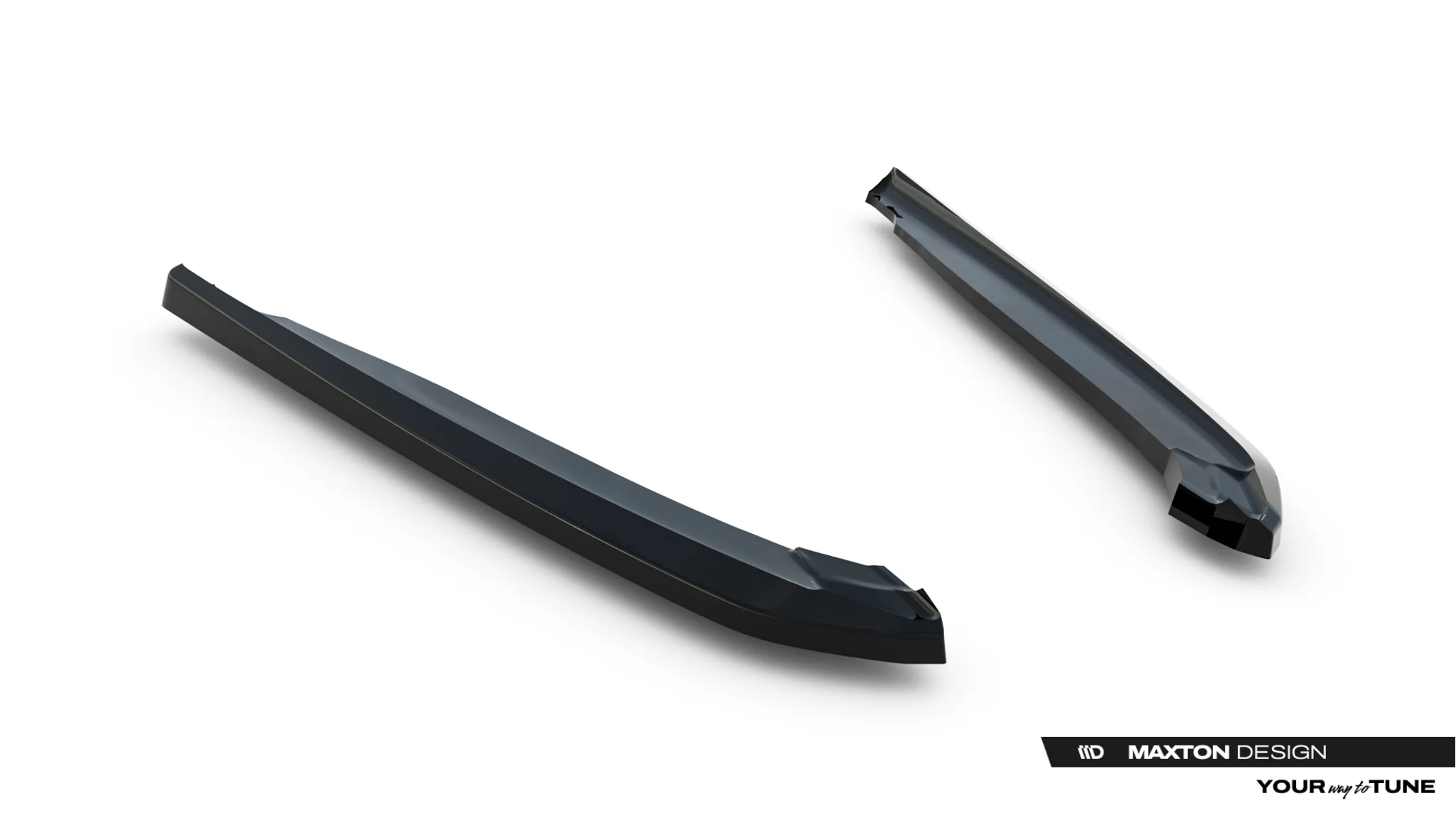 REAR SIDE SPLITTERS V.2 SUITABLE FOR BMW 5 M-PACK SEDAN / TOURING G30 / G31 / G30 FACELIFT / G31 FACELIFT – MAXTON DESIGN - 5